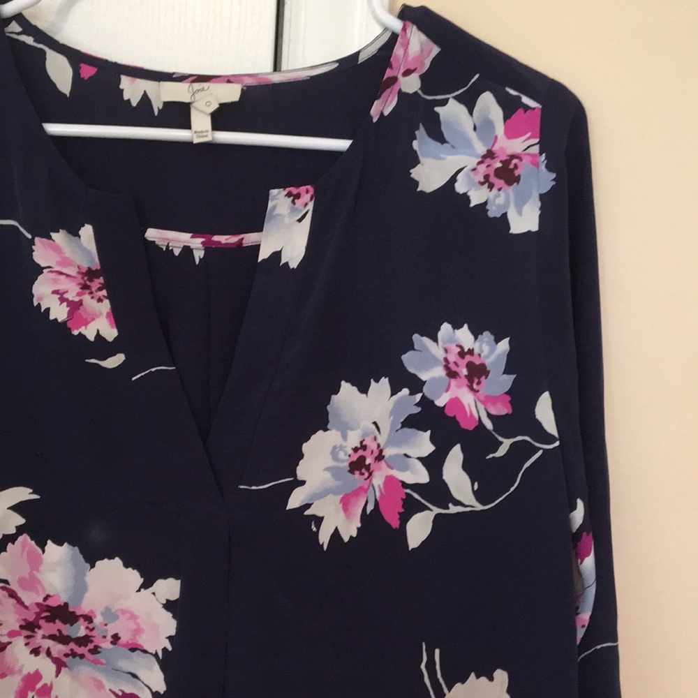 Silk floral Joie blouse